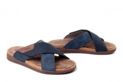 RIEKER 27070-14 blue, klapki męskie. Niebieskie klapki Rieker. Za 339.90 zł.