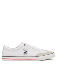 Beverly Hills Polo Club Tenisówki M-24MVS5006 Biały. Białe trampki Beverly Hills Polo Club, m, bez wzorów, bez zapięcia. Za 159.99 zł.