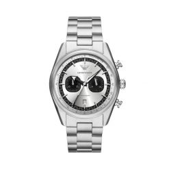 Zegarek Emporio Armani. Szare zegarki Emporio Armani, srebrne. Za 1,139.00 zł.