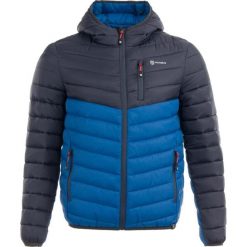 Zimowa kurtka McKees dla mężczyzn - Wodoodporna i Stylowa - Granatowa L. Niebieskie kurtki MUNKEES, na zimę, l, bez wzorów, bez kaptura. Za 306.66 zł.