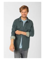 Super.natural Kurtka koszulowa w kolorze ciemnozielonym rozmiar: XL. Zielone kurtki super.natural, xl, bez wzorów, z wełny, bez kaptura. Za 260.99 zł.