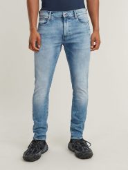 G-Star Dżinsy - Skinny fit - w kolorze błękitnym rozmiar: W34/L30. Niebieskie jeansy G-Star, l. Za 250.35 zł.