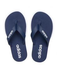 Adidas Japonki Eezay Flip Flop EG2041 Granatowy. Niebieskie japonki Adidas, bez wzorów, ze skóry. Za 89.99 zł.