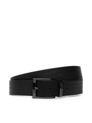 Emporio Armani Pasek Y4S426 YTU5J 88045 Czarny. Czarne paski Emporio Armani, bez wzorów, ze skóry. Za 534.99 zł.