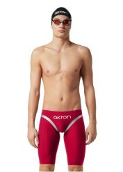 Akron Ultraskin Light Jammer – Czerwony – Rozmiar 22. Czarne odzież kompresyjna AKRON, l, bez wzorów, do pływania. Za 754.53 zł.