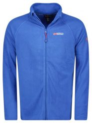 Geographical Norway Kurtka polarowa "Tug" w kolorze niebieskim rozmiar: M. Niebieskie kurtki Geographical Norway, m, bez wzorów, z materiału, bez kaptura. Za 79.59 zł.