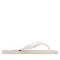Japonki Havaianas. Białe japonki Havaianas, bez wzorów. Za 59.99 zł.