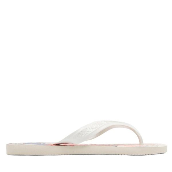 Japonki Havaianas. Białe japonki Havaianas, bez wzorów. Za 46.99 zł.