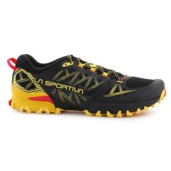 Buty do biegania La Sportiva Bushido Iii 56S999100 czarne. Czarne buty turystyczne bez wzorów, bez zapięcia, do biegania. Za 1,047.04 zł.