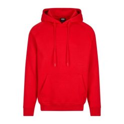 Męska Bluza Z Kapturem. Czerwone bluzy z kapturem Urban Classics, m, bez wzorów, z kapturem. Za 153.99 zł.