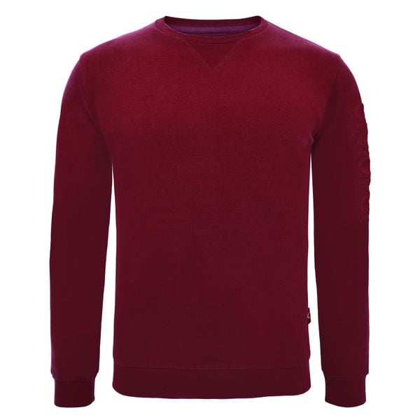 Bluza z bawełny Guros Play. Czerwone bluzy ELPLAYER, bez wzorów, z bawełny, bez kaptura. W wyprzedaży za 91.00 zł.