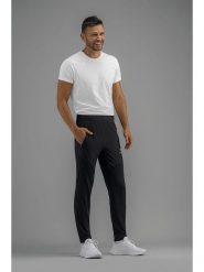 Erima Spodnie "Performance" w kolorze czarnym do biegania rozmiar: M. Czarne spodnie treningowe długie Erima, m, bez wzorów, z materiału. Za 170.47 zł.