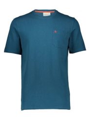 Scotch & Soda Koszulka w kolorze rozmiar: M. Niebieskie bezrękawniki Scotch & Soda, m, bez wzorów, z bawełny, bez kołnierzyka, bez ramiączek. Za 74.63 zł.