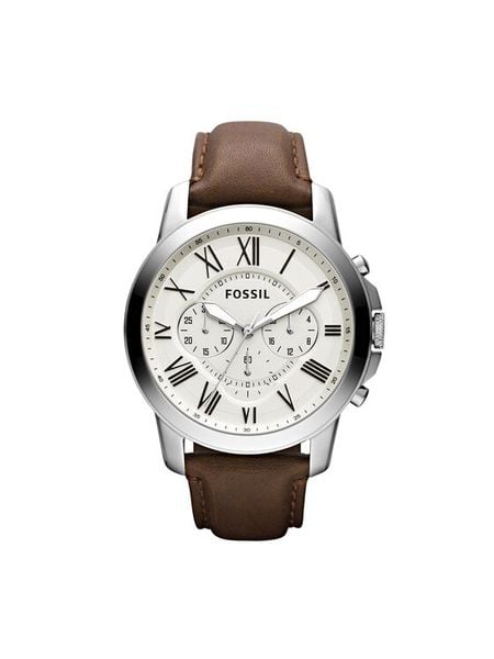 Fossil Zegarek Grant FS4735 Brązowy. Brązowe zegarki Fossil. Za 539.99 zł.