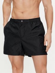Calvin Klein Swimwear Szorty kąpielowe KM0KM00943 Czarny Regular Fit. Czarne kąpielówki Calvin Klein Swimwear, m, bez wzorów, z syntetyku. Za 229.99 zł.