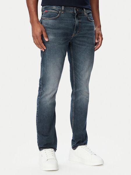 HUGO Jeansy 50568058 Niebieski Slim Fit. Niebieskie jeansy Hugo, m. Za 549.99 zł.
