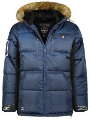 Canadian Peak Kurtka zimowa "Danoneak" w kolorze granatowym rozmiar: 3XL. Niebieskie kurtki Canadian Peak, na zimę, xl, bez wzorów, bez kaptura. Za 245.96 zł.