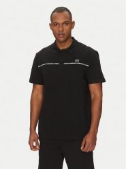 Lacoste Polo PH9863 Czarny Regular Fit. Czarne koszulki polo LACOSTE, m, bez wzorów, z bawełny, bez kołnierzyka, bez ramiączek. Za 379.99 zł.