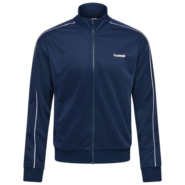 Kurtka z dresu Hummel Club. Niebieskie kurtki Hummel, xl, bez wzorów, z dresówki, bez kaptura. Za 254.50 zł.