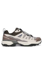 Salomon Trekkingi X Ultra 360 Gtx L45395200 Brązowy. Brązowe botki sznurowane Salomon, bez wzorów, z materiału, bez obcasa, bez zapięcia. Za 629.99 zł.