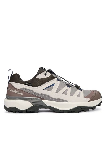 Salomon Trekkingi X Ultra 360 Gtx L45395200 Brązowy. Brązowe botki sznurowane Salomon, bez wzorów, z materiału, bez zapięcia. Za 629.99 zł.
