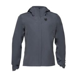 Kurtka rowerowa męska Fox Ranger 2.5L Water Jacket. Szare kurtki FOX, l, bez wzorów, bez kaptura. Za 485.99 zł.