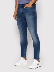 Tommy Jeans Jeansy Simon DM0DM09563 Granatowy Skinny Fit. Niebieskie jeansy Tommy Jeans, m. Za 339.99 zł.