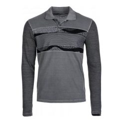 Desigual Koszulka Polo Męska Epit L Szary. Koszulki polo marki Desigual, polo. W wyprzedaży za 202.00 zł.