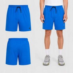 4F KRÓTKIE SPODENKI MĘSKIE DRESOWE BAWEŁNA PRZED KOLANO NIEBIESKIE. Niebieskie krótkie spodenki sportowe 4F, l, bez wzorów, z bawełny. Za 79.99 zł.