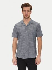 Blend Koszula 20717676 Niebieski Regular Fit. Niebieskie koszule Blend, m, bez wzorów, z bawełny, bez kołnierzyka, bez ramiączek. Za 109.99 zł.