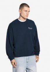 Bluza sportowa męska Prosto Team bez kaptura. Niebieskie bluzy bez kaptura Prosto., m, z aplikacjami, z bawełny, bez kaptura. Za 144.99 zł.