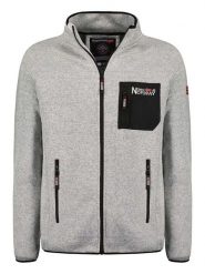 Geographical Norway Kurtka polarowa "Title" w kolorze jasnoszarym rozmiar: L. Szare kurtki Geographical Norway, l, bez wzorów, z polaru, bez kaptura. Za 138.21 zł.