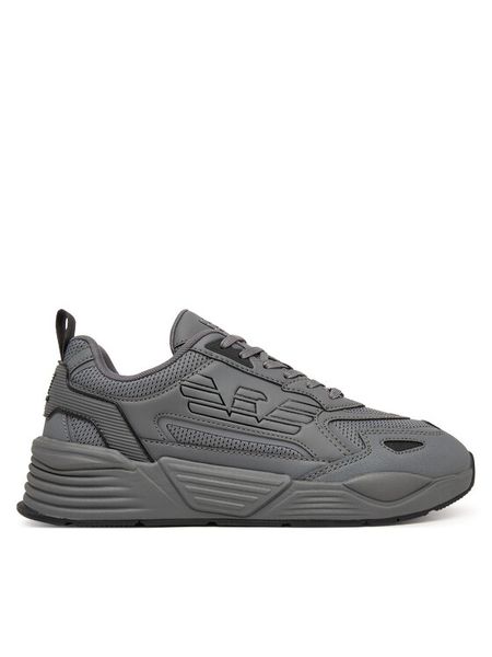 EA7 Emporio Armani Sneakersy 7X000306 AF23595 MZ522 Szary. Szare buty sportowe casual EA7 Emporio Armani, bez wzorów, ze skóry, bez zapięcia. Za 889.99 zł.