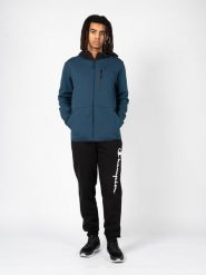 Champion Bluza "Full Zip" | 218128 | Mężczyzna | Czarny, Niebieski. Czarne bluzy Champion, m, bez wzorów, z bawełny, bez kaptura. W wyprzedaży za 189.00 zł.