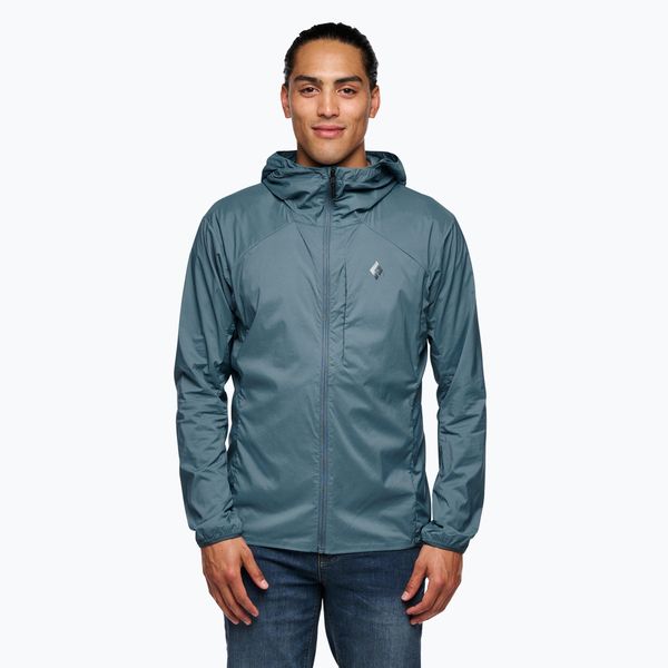 Kurtka softshell męska Black Diamond Alpine Start. Niebieskie kurtki Black Diamond, m, bez wzorów, z softshellu, bez kaptura. Za 529.99 zł.