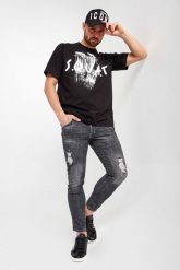 T-shirt DSQUARED2. Białe t-shirty Dsquared2, m, bez wzorów, bez kołnierzyka, bez ramiączek. W wyprzedaży za 647.40 zł.