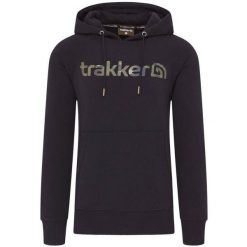 Bluza Męska Wędkarska Trakker Cr Logo Hoody Black Camo Bawełna. Czarne bluzy TRAKKER, m, bez wzorów, z bawełny, bez kaptura. Za 204.90 zł.