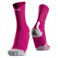 Skarpety unisex X-Socks Bike Perform Crew Power Purple V114. Czerwone skarpety X-Socks, bez wzorów. Za 120.00 zł.
