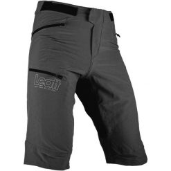 Spodenki rowerowe LEATT Shorts MTB Enduro 3.0. Czarne spodenki rowerowe LEATT, s, bez wzorów, rowerowe. W wyprzedaży za 449.10 zł.