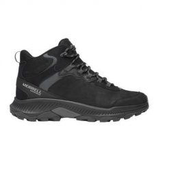Buty trekkingowe męskie Merrell Speed Strike 2 Leather Wp. Czarne buty trekkingowe Merrell, bez wzorów, z materiału, bez zapięcia, trekkingowe. Za 822.00 zł.