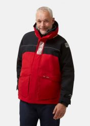 KURTKA - SZTORMIAK C4S BERGEN II CZERWONA [S]. Czerwone kurtki CRAZY4SAILING, s, bez wzorów, z neoprenu, bez kaptura. Za 1,058.50 zł.