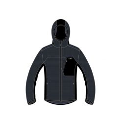 Bluza męska turystyczna CMP 34G1527. Szare bluzy CMP, l, bez wzorów, bez kaptura. Za 369.99 zł.
