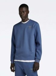 G-Star Bluza w kolorze niebieskim rozmiar: XS. Niebieskie bluzy G-Star, xs, bez wzorów, bez kaptura. Za 97.28 zł.
