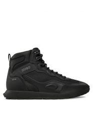 Hugo Sneakersy Icelin 50529581 Czarny. Czarne buty sportowe casual Hugo, bez wzorów, ze skóry, bez zapięcia. Za 639.99 zł.