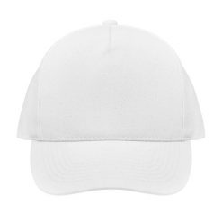 Czapka baseballowa 5-panelowa Sol's Seoul. Białe czapki z daszkiem SOL'S, bez wzorów. Za 30.00 zł.