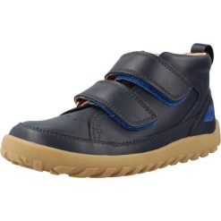 Buty BOBUX BQ10472DBYLE Niebieski. Niebieskie buty turystyczne BOBUX, bez wzorów, ze skóry, bez zapięcia, na fitness i siłownię. Za 299.99 zł.