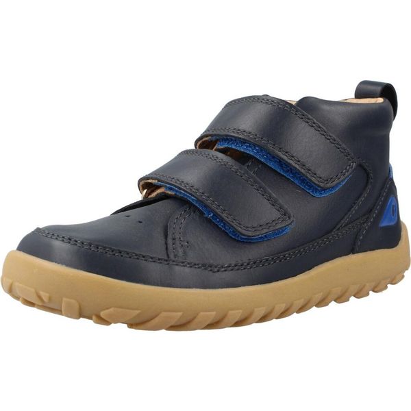 Buty BOBUX BQ10472DBYLE Niebieski. Niebieskie buty turystyczne BOBUX, bez wzorów, ze skóry, bez zapięcia, na fitness i siłownię. Za 299.99 zł.