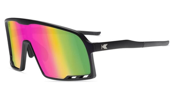 Okulary przeciwsłoneczne dla dorosłych - Kategoria 3 - Rainbow on Black. Czarne okulary przeciwsłoneczne KNOCKAROUND. Za 260.95 zł.