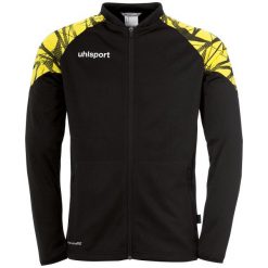 Kurtka z dresu Uhlsport Goal 25. Czarne kurtki Uhlsport, m, bez wzorów, z dresówki, bez kaptura. Za 189.50 zł.