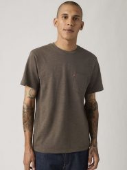 Levi's Koszulka w kolorze antracytowym rozmiar: L. Czarne bezrękawniki Levi's®, l, bez wzorów, z bawełny, bez kołnierzyka, bez ramiączek. Za 111.07 zł.